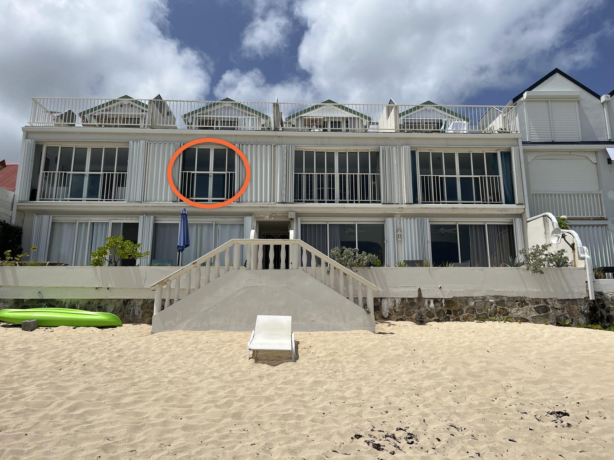 Beachfront Studio with View in Grand Case, Saint Martin